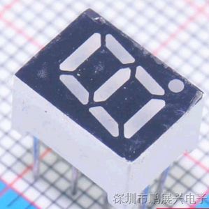 0.28英寸1位數(shù)碼管 共陽高亮紅色LED顯示器件詳解